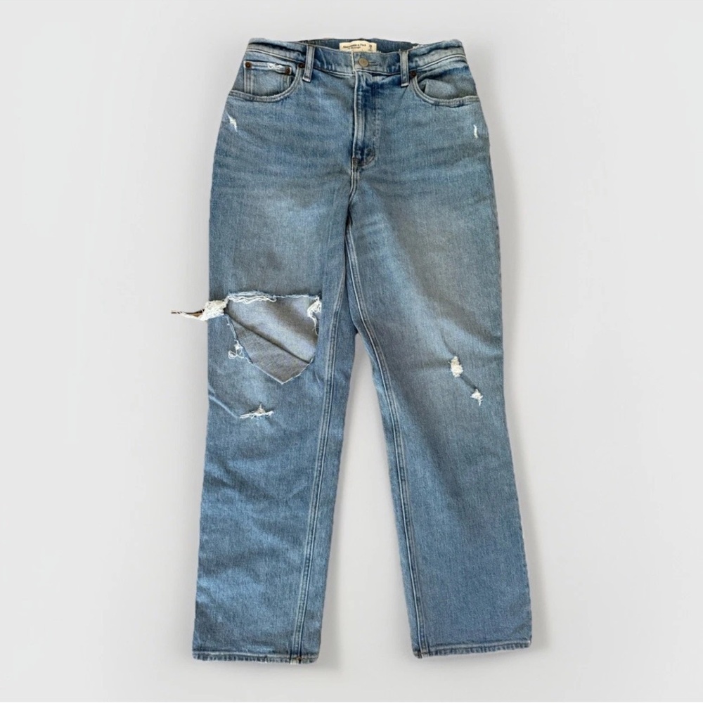 Abercrombie & Fitch Women's The 90s Ultra High Rise Curve Love Sz 28/6s NWOT